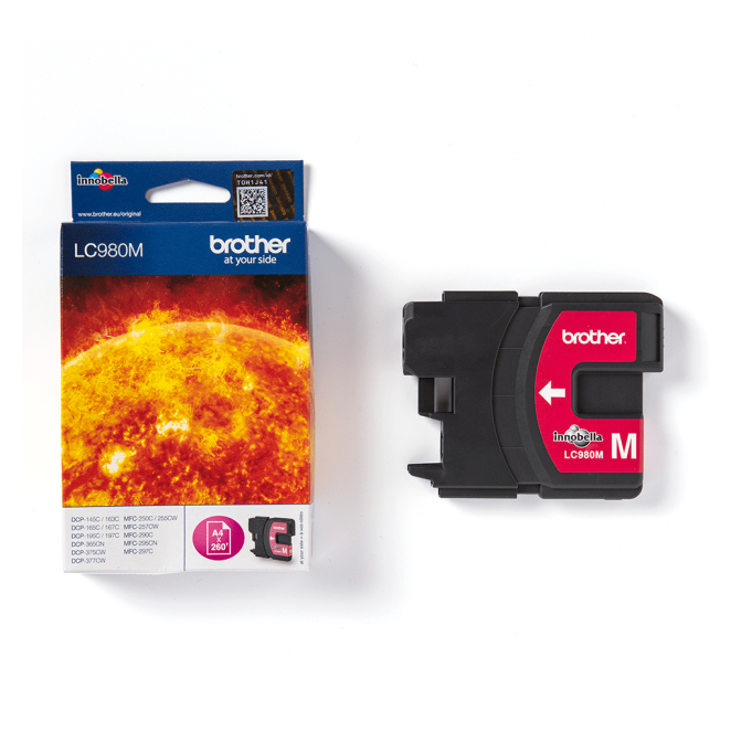 Brother LC980M cartucho de tinta listo para instalar