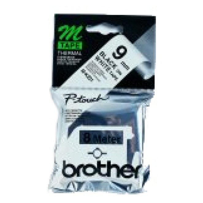 Brother M-K221B cinta para impresora de etiquetas Negro sobre blanco