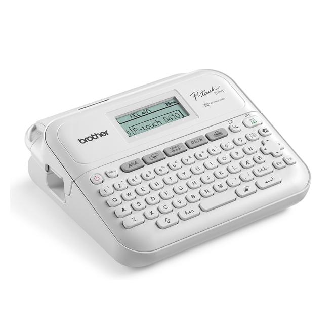 Brother PT-D410VP impresora de etiquetas fácil uso
