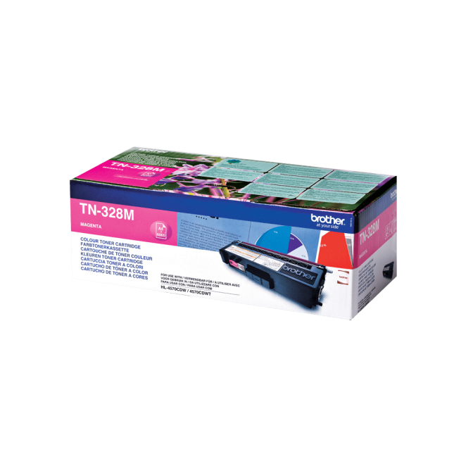 Brother TN-328M cartucho de tóner 1 pieza(s) Original Magenta beneficio