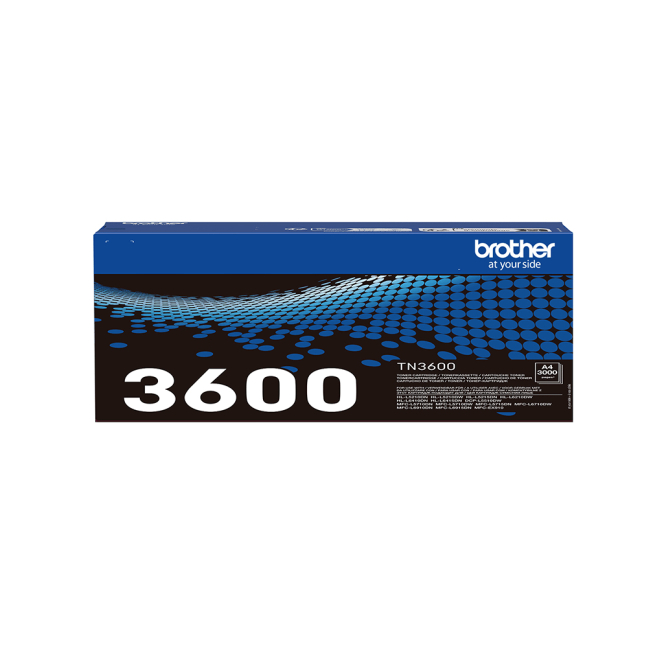 Fácil instalación del Brother TN-3600