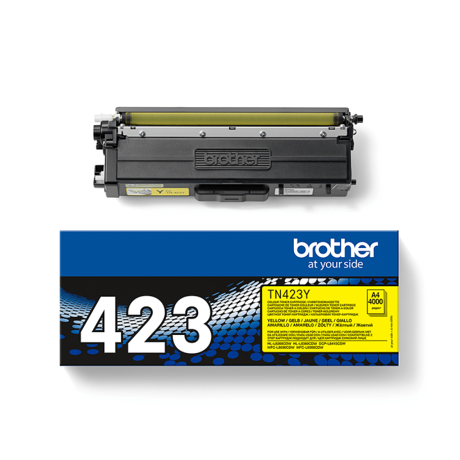 Brother TN-423Y tóner amarillo original