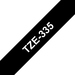Brother TZE-335 cinta para impresora de etiquetas Blanco sobre negro TZ
