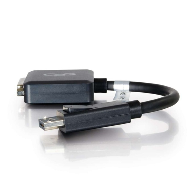 C2G Adaptador DisplayPort a DVI-D, 20 cm