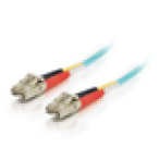 C2G 85549 Cable de fibra óptica e InfiniBand 1 m LC OFNR Turquesa