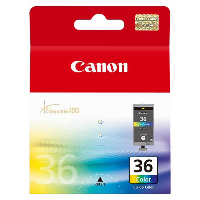 Canon 1511B001 cartucho de tinta 1 pieza(s) Original Rendimiento estándar Cian, Magenta, Amarillo