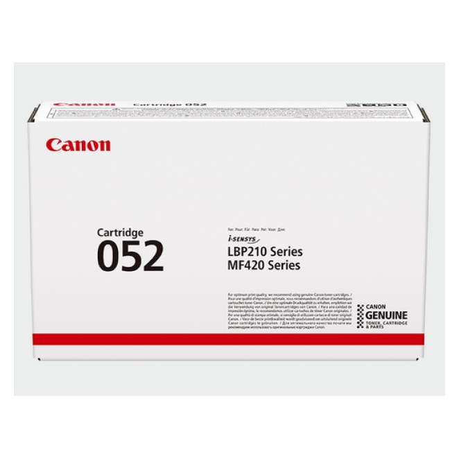 Canon CRG-052H cartucho de tóner 1 pieza(s) Original Negro