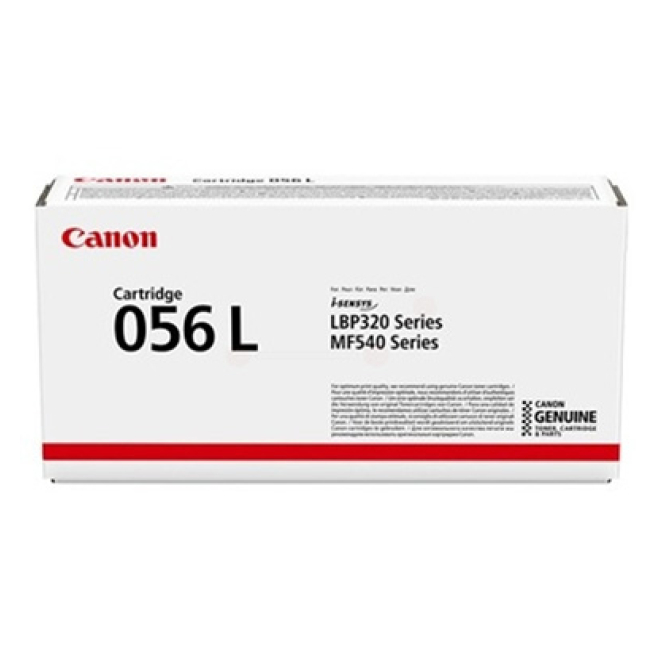 Canon 056 L cartucho de tóner 1 pieza(s) Original Negro