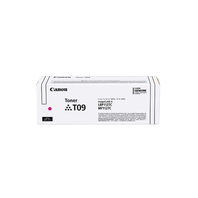 Canon TONER T09 M cartucho de tóner 1 pieza(s) Original Magenta