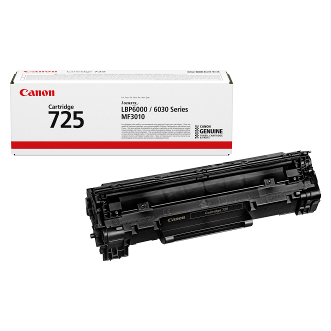 Canon 725 cartucho de tóner 1 pieza(s) Original Negro