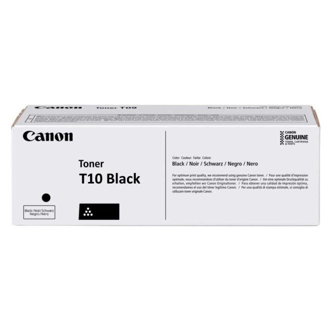 Canon T10 cartucho de tóner 1 pieza(s) Original Negro