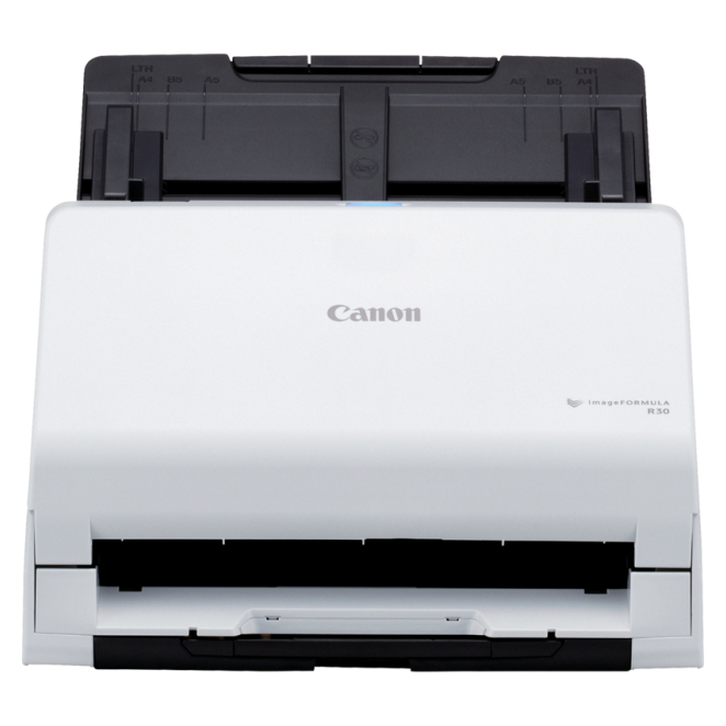 Canon imageFORMULA R30 ADF + escáner alimentado por hojas 600 x 600 DPI A4 Blanco