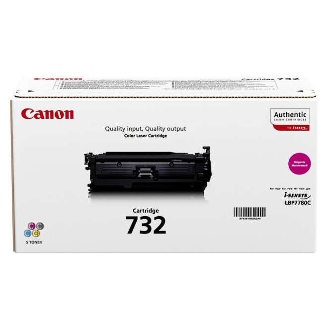 Canon 732M cartucho de tóner 1 pieza(s) Original Magenta