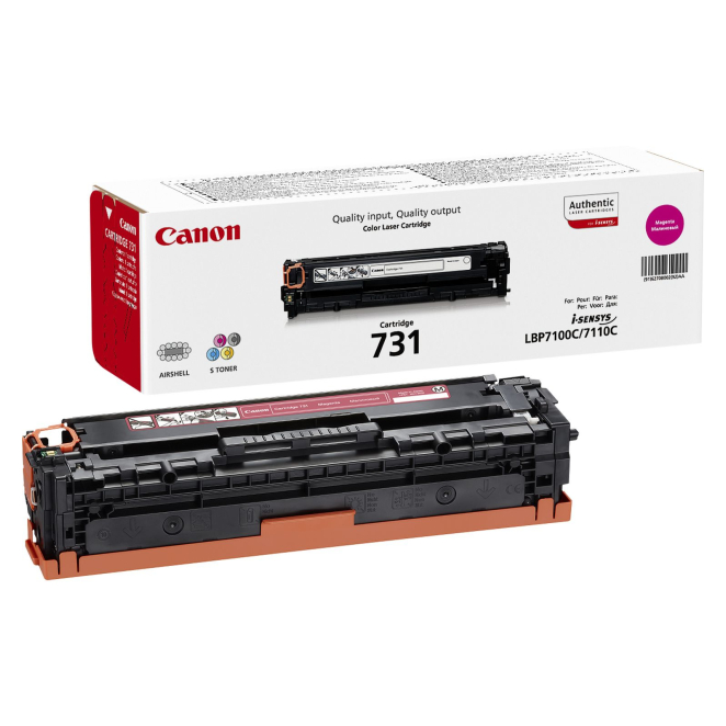 Canon 731 cartucho de tóner 1 pieza(s) Original Magenta