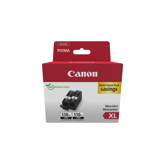 Canon 6431B010 cartucho de tinta 2 pieza(s) Original Negro