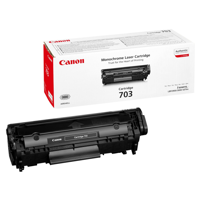 Canon 703 cartucho de tóner 1 pieza(s) Original Negro