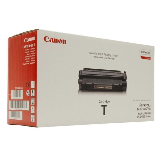 Canon Toner T cartucho de tóner 1 pieza(s) Original Negro
