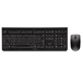 CHERRY DW 3000 teclado Ratón incluido Oficina RF inalámbrico Español Negro