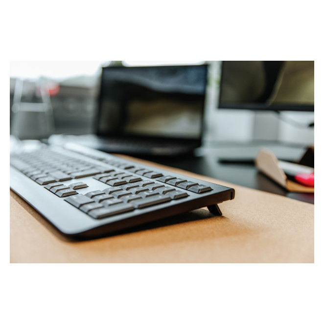 CHERRY KW 3000 teclado Universal RF inalámbrico QWERTY Español Negro