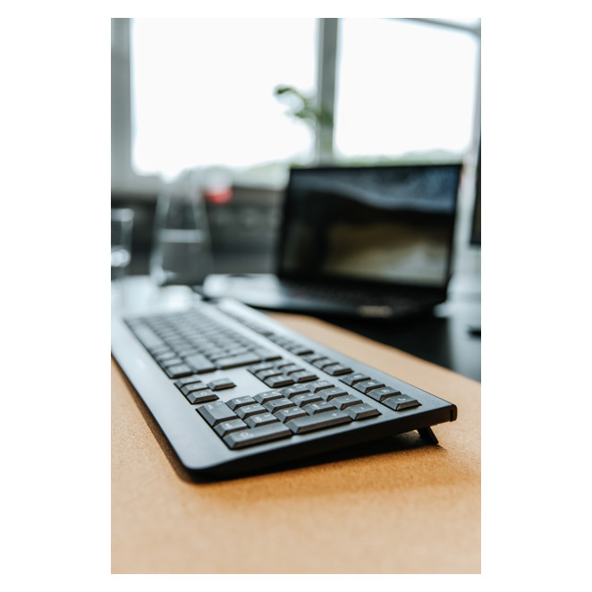CHERRY KW 3000 teclado Universal RF inalámbrico QWERTY Español Negro