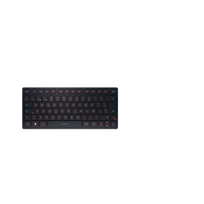 CHERRY KW 9200 MINI teclado Universal USB + RF Wireless + Bluetooth QWERTY Español Negro
