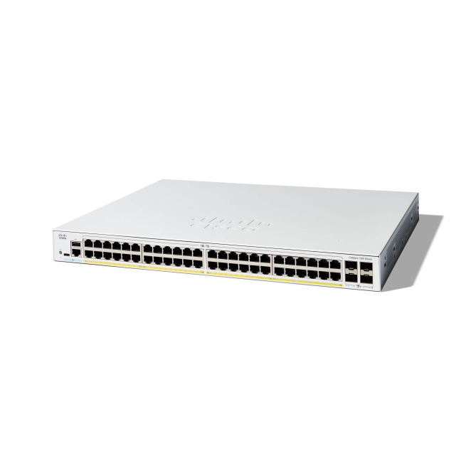 Cisco C1300-48FP-4X switch Gestionado L2/L3 Gigabit Ethernet (10/100/1000) Blanco