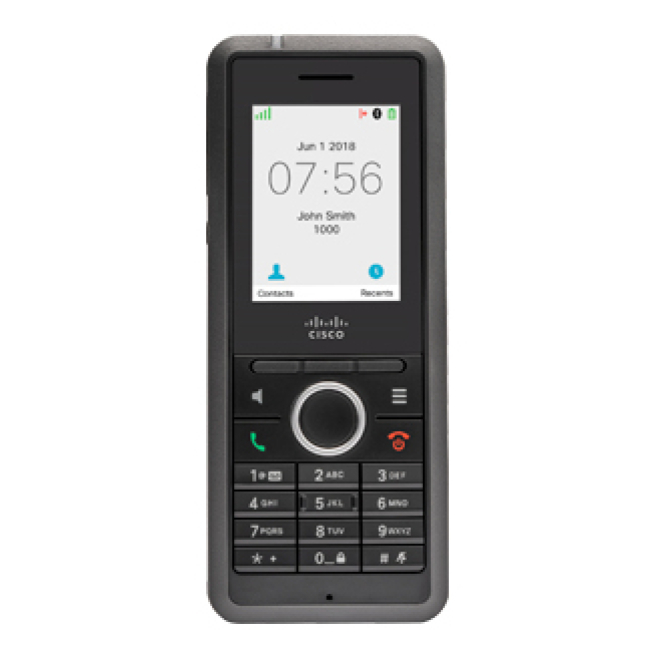 Cisco IP DECT 6825 Bundle teléfono IP Negro LED