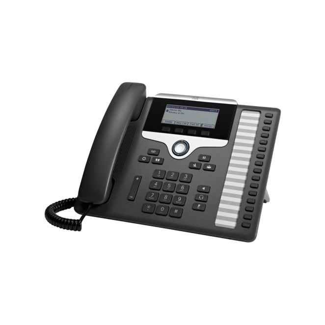 Cisco 7861 teléfono IP Negro, Plata 16 líneas LCD