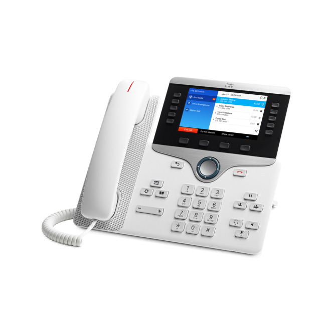 Cisco 8851 teléfono IP Negro
