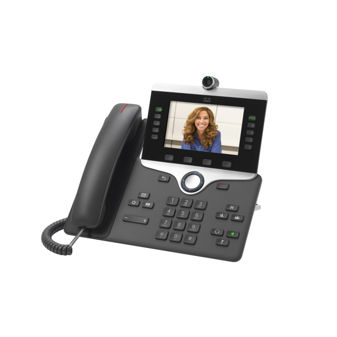 Cisco IP Phone 8865 teléfono IP Carbón vegetal Wifi