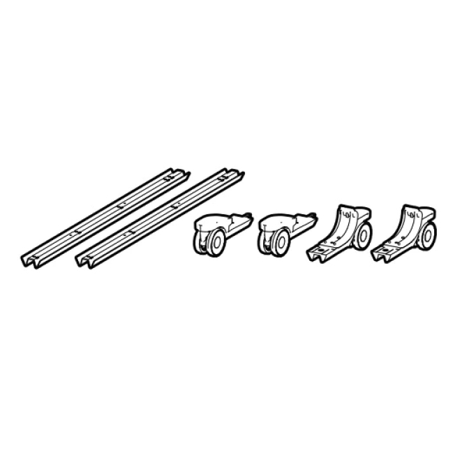 Cisco CS-BRD55P-WUK= accesorio para pizarra interactiva Kit de mejora para ruedas Gris