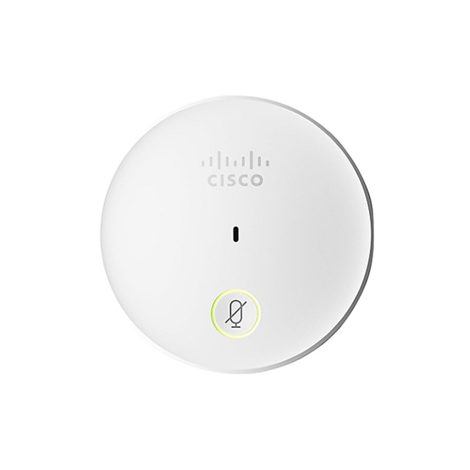 Cisco CS-MIC-TABLE-J= micrófono Blanco Micrófono para teléfono IP