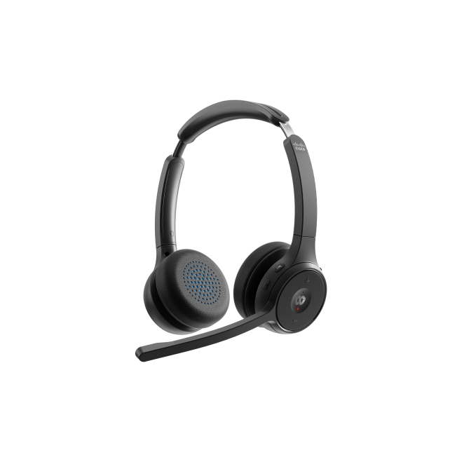 Cisco HS-WL-722-BUNA-C auricular y casco Auriculares Inalámbrico Diadema Oficina/Centro de llamadas Bluetooth Negro
