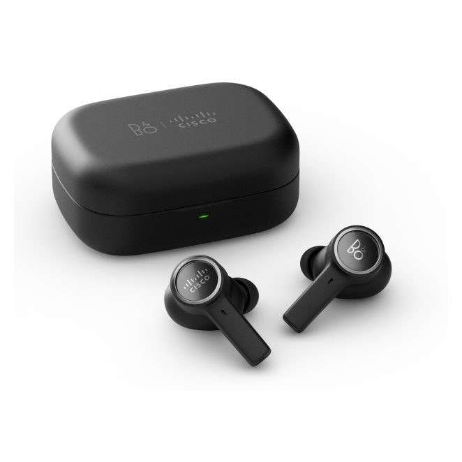 Cisco 950 Auriculares True Wireless Stereo (TWS) Dentro de oído Oficina/Centro de llamadas Bluetooth Negro