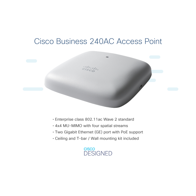 Cisco CBW240AC mejorar red inalámbrica