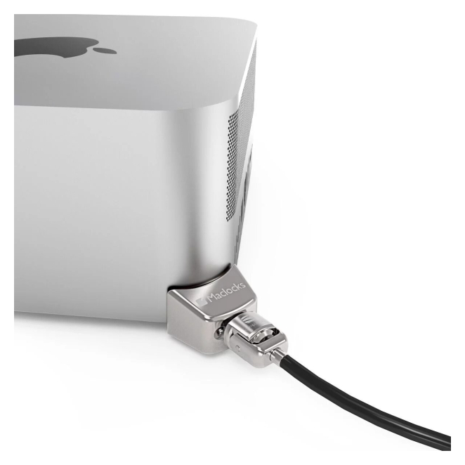 Compulocks Ledge cable antirrobo Negro, Plata