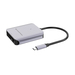 Conceptronic BIAN09G lector de tarjeta USB 3.2 Gen 2 Type-C Gris