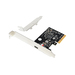 Conceptronic EMRICK14B tarjeta y adaptador de interfaz USB 3.2 Gen 2x2 Type-C