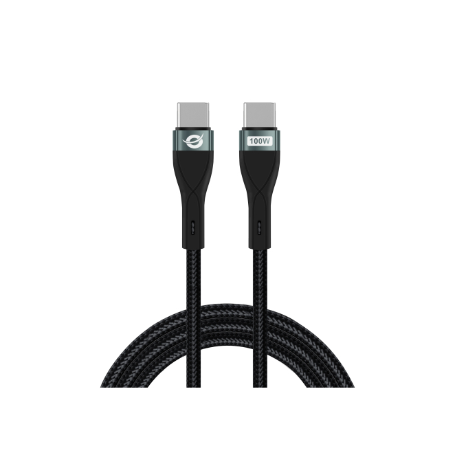 Conceptronic ETTA01B20 cable USB 2.0 negro y largo