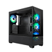 CoolBox GAMING CAJA ATX GA250 VISION USB-C 3.2 GEN1 SIN FTE + 4 VENT. ARGB