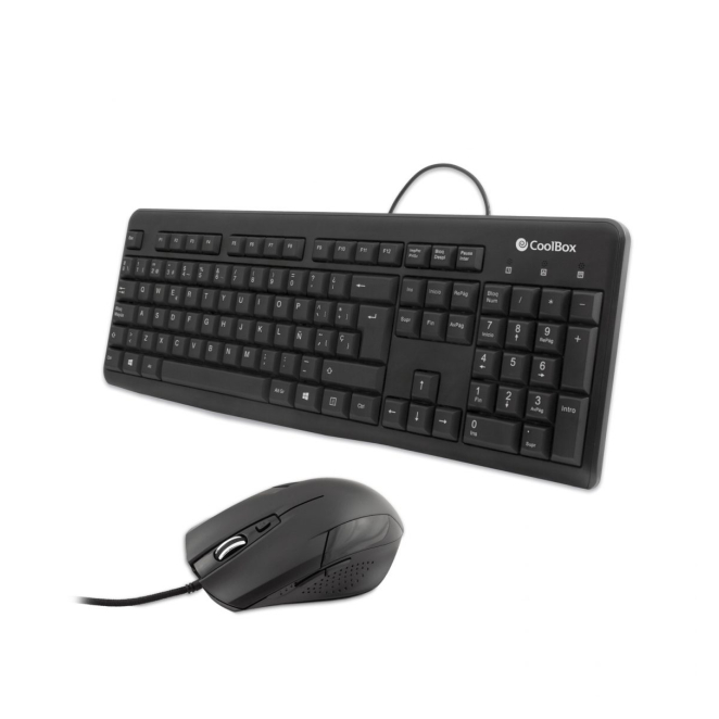 CoolBox KIT TECLADO+RATON USB