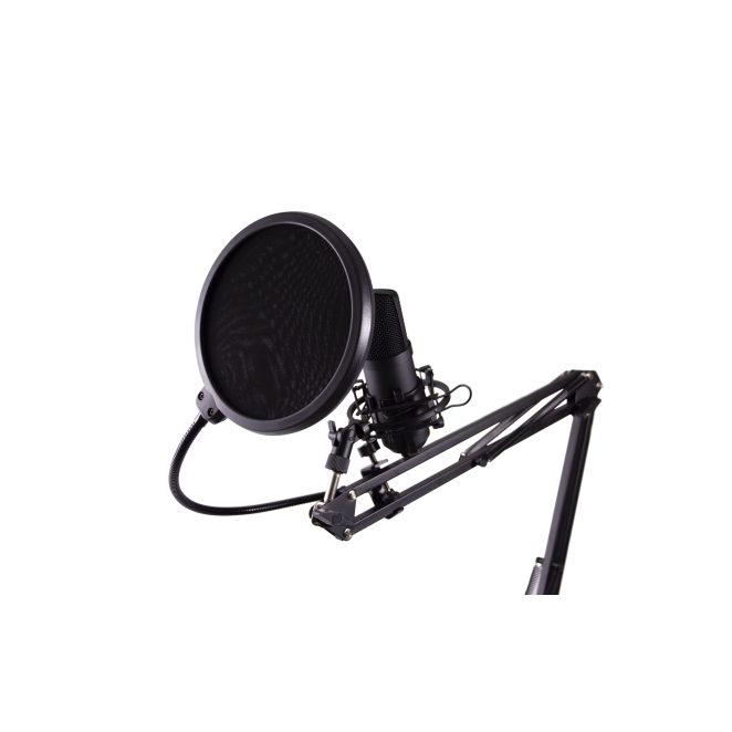 CoolBox MICROFONO STREAMING USB FILTRO+BRAZO+TRIPODE