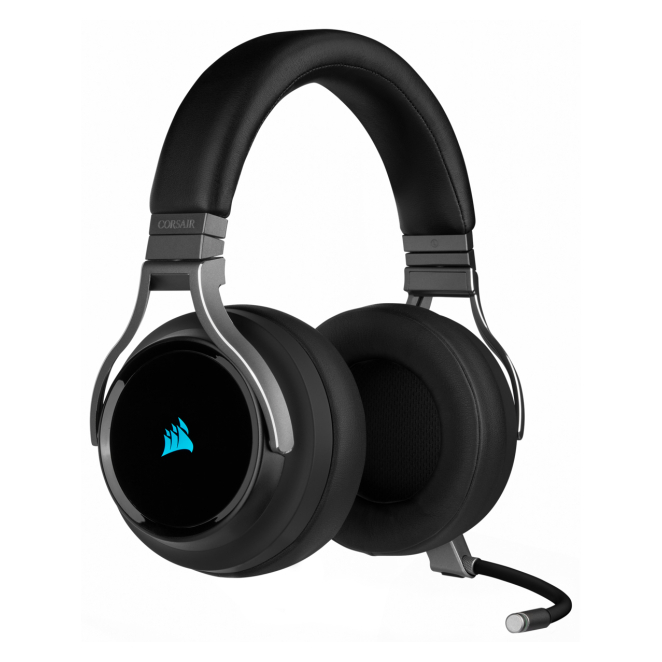 Corsair Virtuoso RGB Auriculares Inalámbrico y alámbrico Diadema Juego USB tipo A Carbono