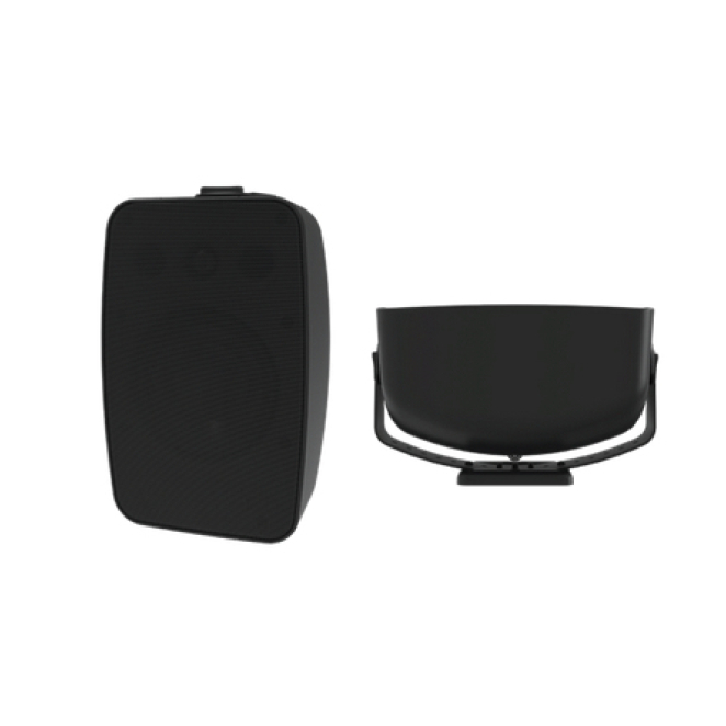 Crestron SAROS SMT6T-AW-B-T-EACH altavoz De 2 vías Negro Alámbrico 110 W
