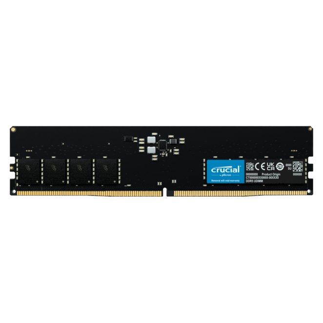 Crucial CP16G56C46U5T módulo de memoria 16 GB 1 x 16 GB DDR5 288-pin DIMM
