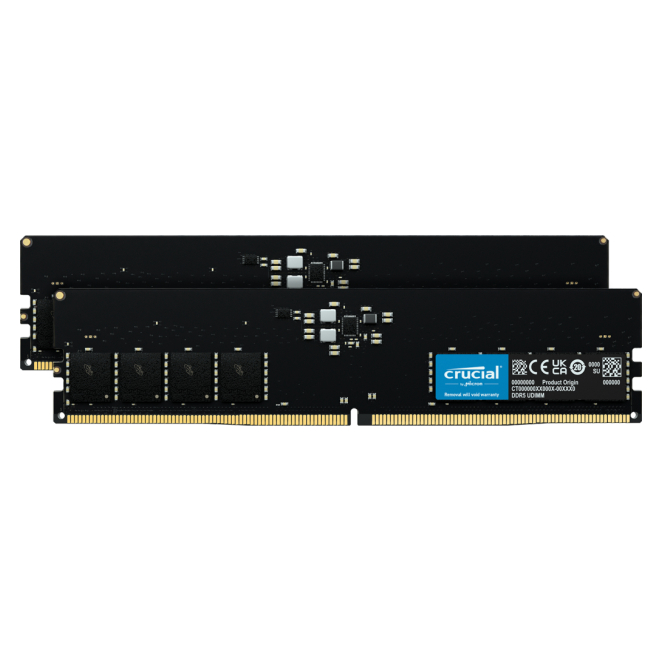 Crucial CT2K16G48C40U5 módulo de memoria 32 GB 2 x 16 GB DDR5
