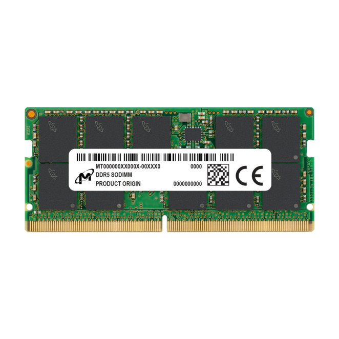 Micron MTC20C2085S1TC56BR módulo de memoria 32 GB 1 x 32 GB DDR5 ECC