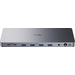 Cudy CS700 base para portátil y replicador de puertos Alámbrico USB 3.2 Gen 2 (3.1 Gen 2) Type-C Gris
