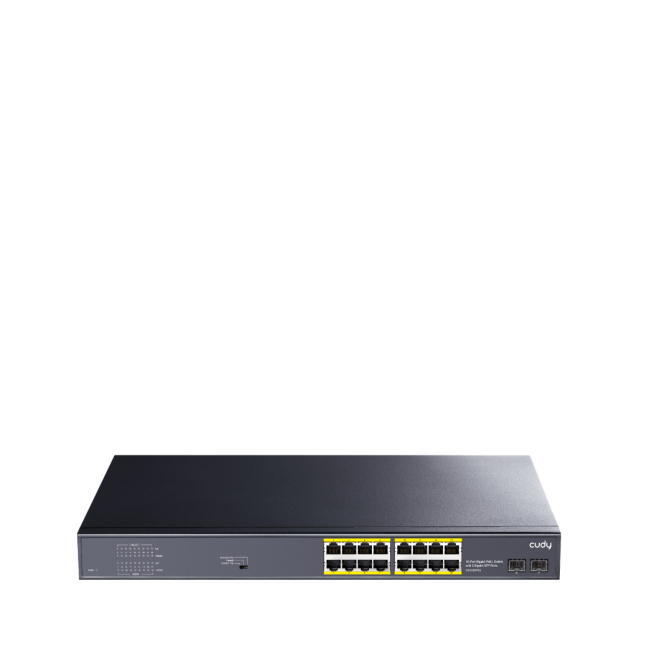 Cudy GS1020PS2 switch Gigabit Ethernet (10/100/1000) Energía sobre Ethernet (PoE) Negro