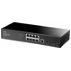 Cudy GS2008S2 switch Gestionado L2 Gigabit Ethernet (10/100/1000) 1U Negro